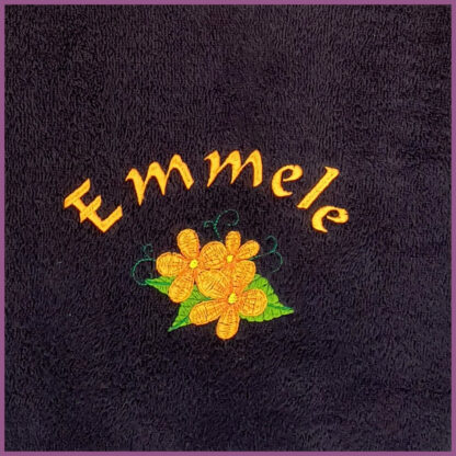 Tikitud lillemustriga saunaseelik emmele - Image 6